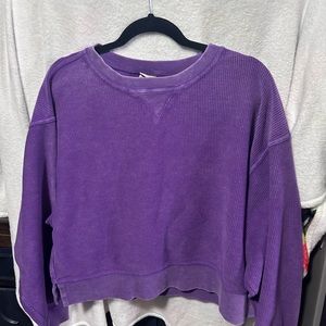 Purple pullover
